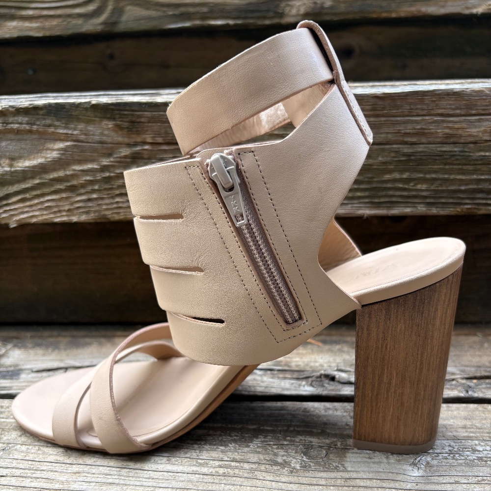 Vince “Frida” Strappy Block-Heel Sandals Womens Size 10